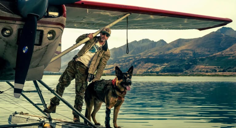 Egy veterán német juhász lejátszotta a filmvászonról Hollywood legnagyobb sztárját