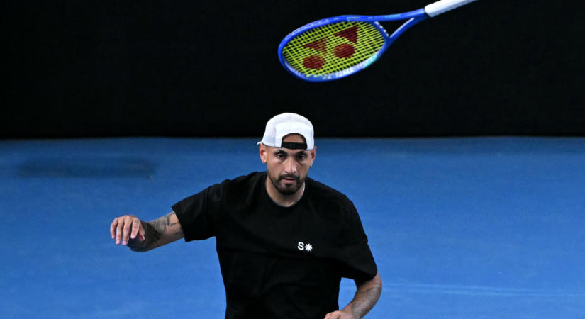 Csalódott magában Nick Kyrgios, miután lebukott kokainozással