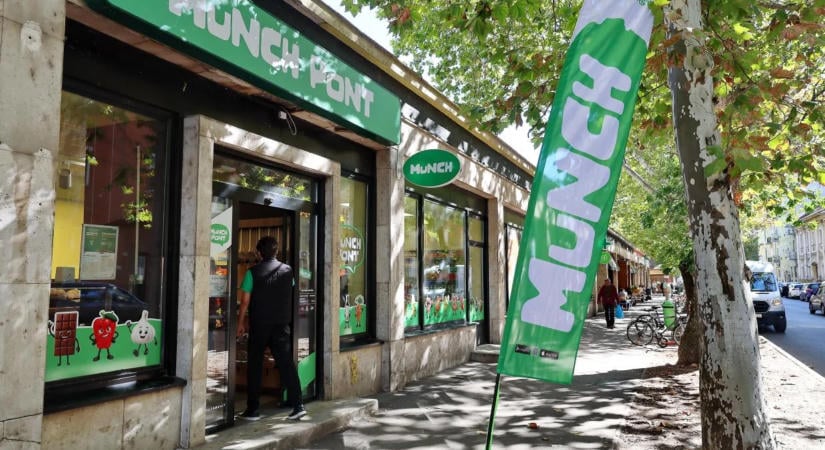 Fizikai üzletet nyitott Szegeden a Munch, így bárki elérheti az ételmentő termékeket