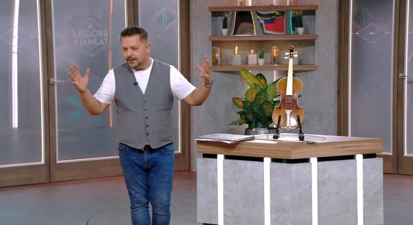 Stradivari vagy nem? – A Felfedezőktől várta a megoldást egy rejtélyes múltú hegedű eladója