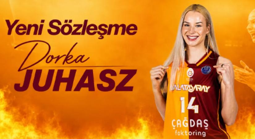 Juhász Dorka a következő idényben is a Galatasarayban kosarazik