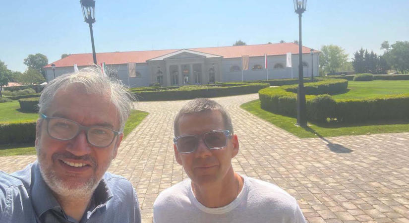 Tiborcz és Mészáros golfklubjába vitte kávézni Hadházy a volt szlovák rendőrfőkapitányt