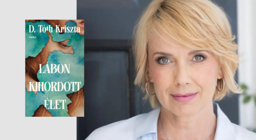 12 év csend után érkezik D. Tóth Kriszta új könyve