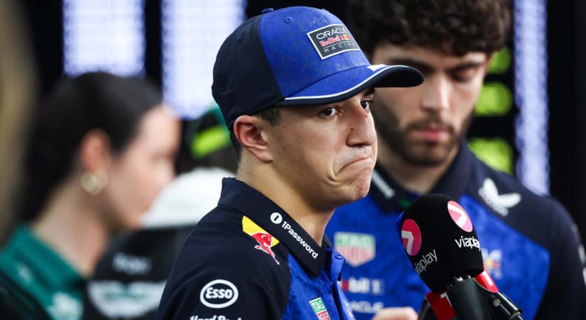 Hadjar dühös a Red Bull sorozatos műszaki hibái miatt