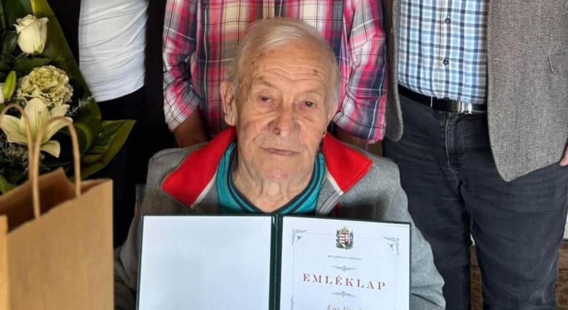 Kilencvenéves tanítót köszöntöttek a zalai faluban