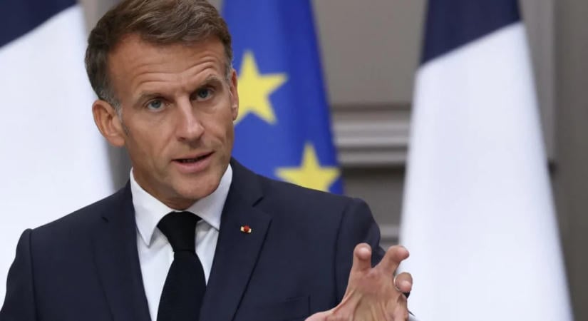 Macron: Franciaország is célpontja lehet orosz drónos támadásnak