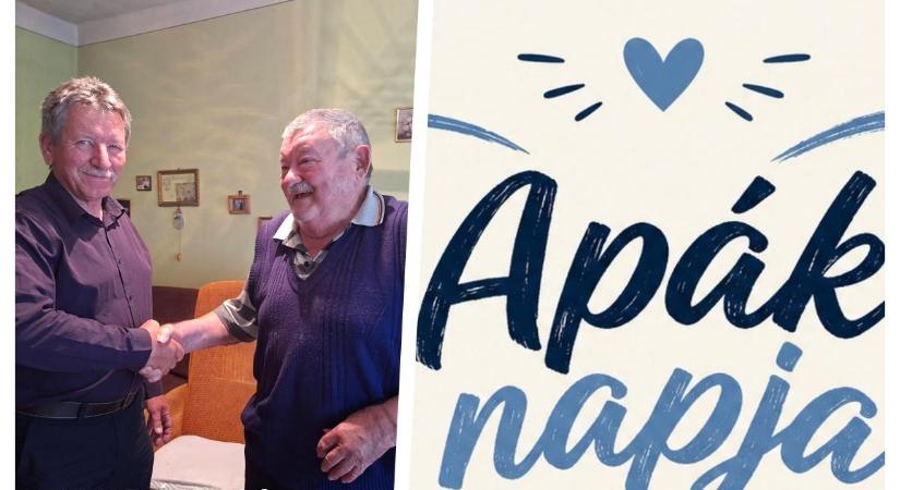 Pál Dénes köszöntése apák napján