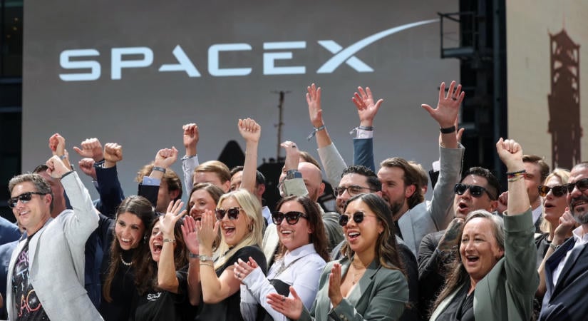 Lezárult a SpaceX 60 milliárd dolláros bevásárlása