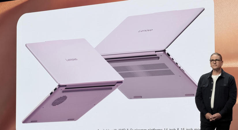 IFA 2026: Kedvező(bb) árak és színek: ez a Lenovo új notebookjainak vonzereje