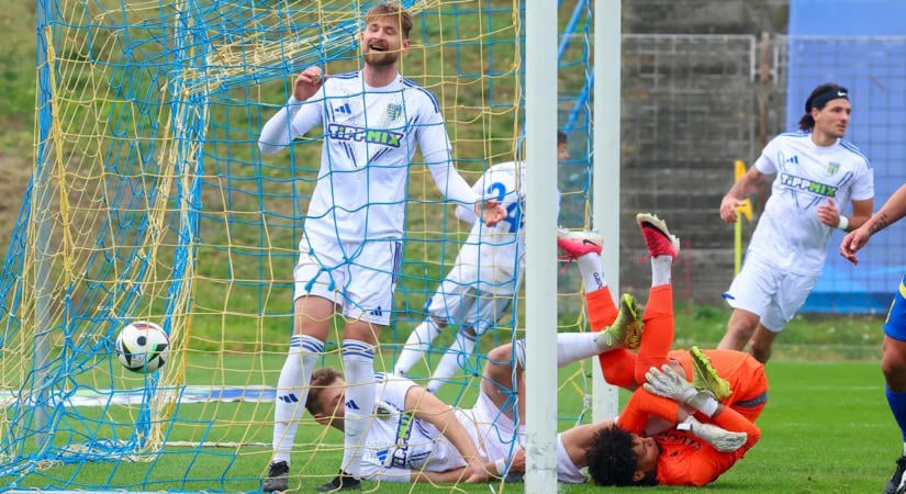 Két perc alatt két gólt szerzett a Kécske, majd Csernik duplájával egyenlített a BVSC