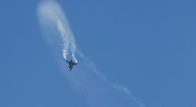 Előkerült az első videó a Magyar Honvédség lezuhant Gripenjéről