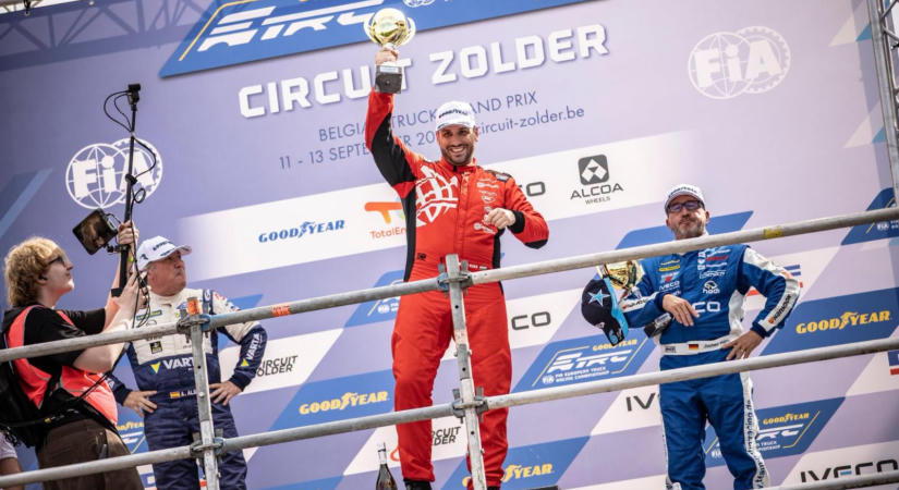 Futamgyőzelem és negyedik hely Kiss Norbert szombati mérlege Zolderben