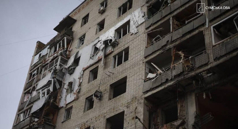 Orosz légicsapás Szumiban: meghalt egy házaspár, 7 éves fiuk intenzív osztályon