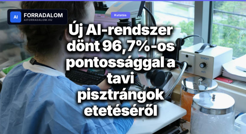 Új AI-rendszer dönt 96,7%-os pontossággal a tavi pisztrángok etetéséről