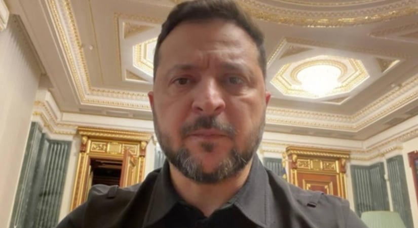 Zelenszkij sürgette az európaiak által jóváhagyott Patriot-elfogórakéták szállítását