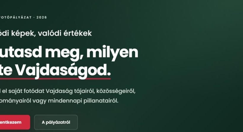 Az én Vajdaságom címmel hirdet fotópályázatot a VMSZ