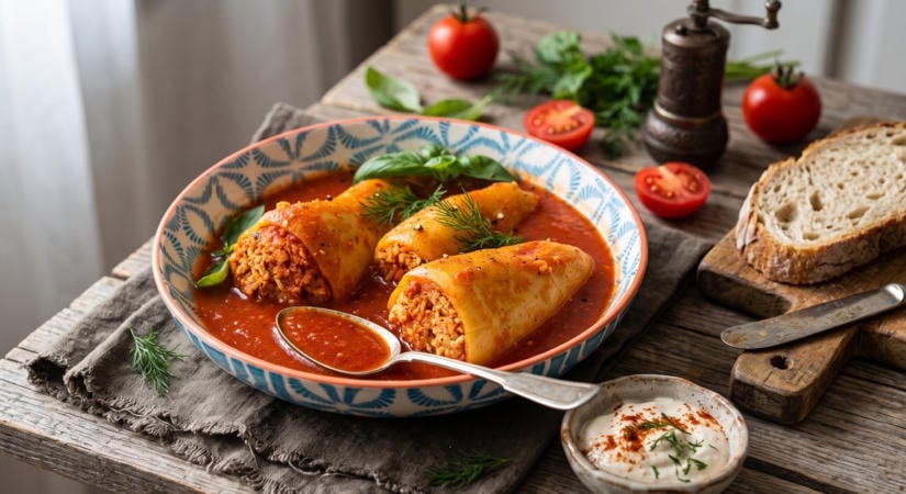Menzás kedvenc húsmentesen: ezen a titkos összetevőn múlik a tökéletes vegán töltött paprika