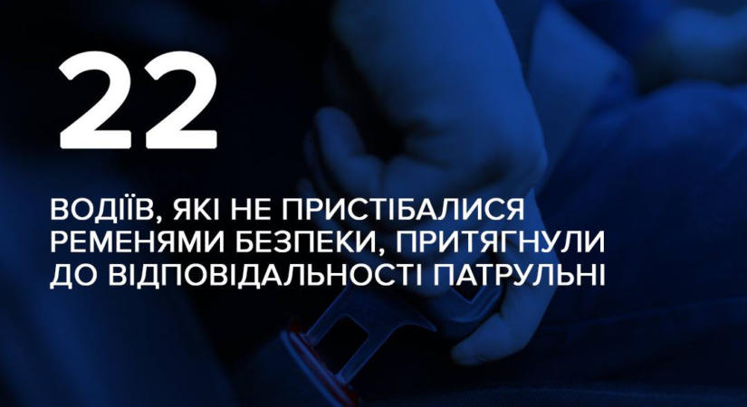 22 sofőr bukott le biztonsági öv nélkül egy hónap alatt Kárpátalján
