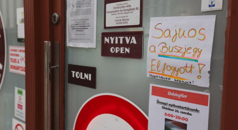 Gyorsan buszjegy kellene..., de eltűntek Pécsen a könnyen elérhető árusító helyek
