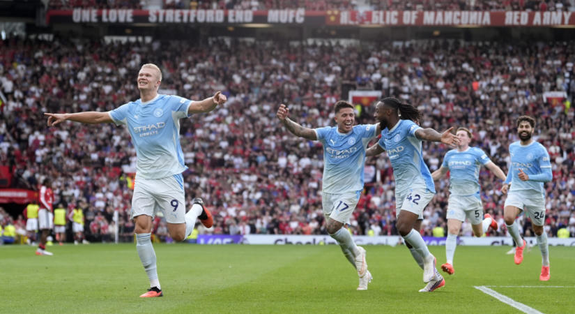 Tíz emberrel is megnyerte a manchesteri rangadót a City