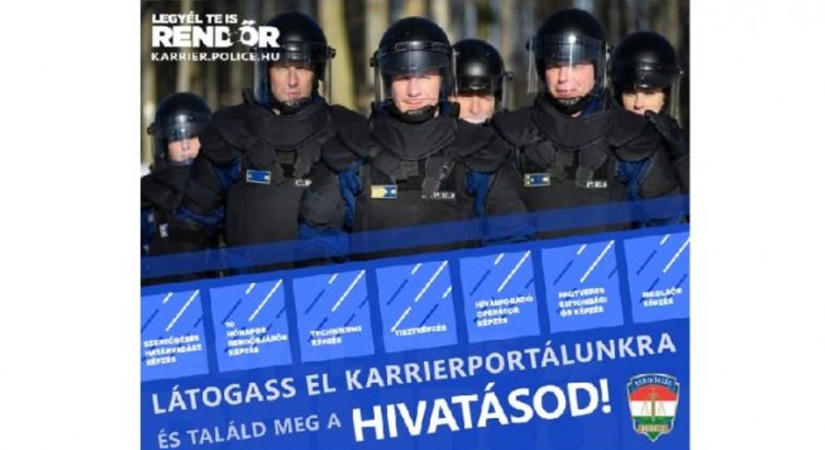 Rendőri karrier érdekel? Ezeken a településeken várják az érdeklődőket