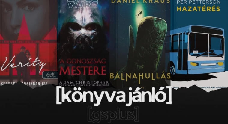 HETI KÖNYVAJÁNLÓ: Bálnahullás és Verity filmes borítóval, Darth Vader a halál legyőzése nyomában és egy idegborzoló magyar true crime krimi