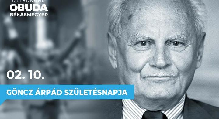 Megemlékezés és parkavatás a tiszteletére  Február 10. Göncz Árpád születésnapja