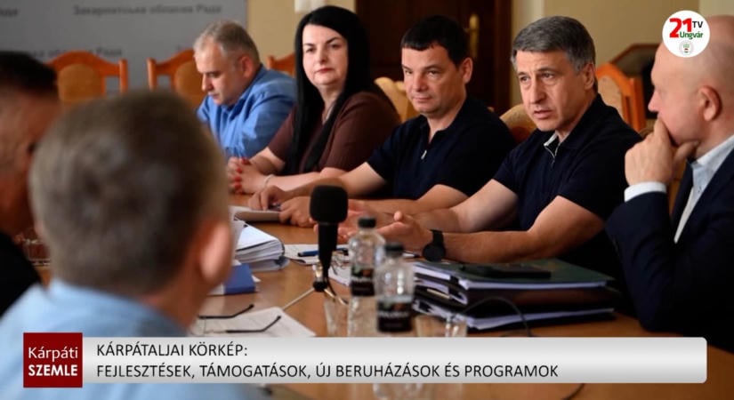 Kárpátaljai körkép fejlesztések, támogatások, új beruházások és programok (videó)