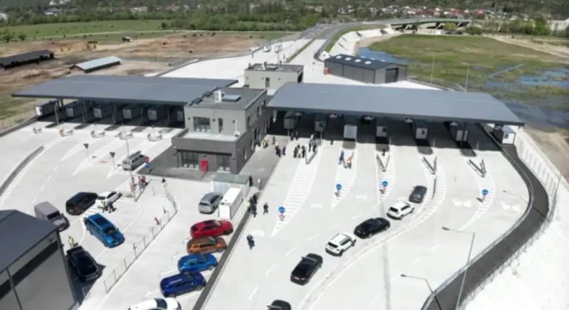 Megnyitották az új Tisza-hidat Románia és Ukrajna között, már használható a határátkelő