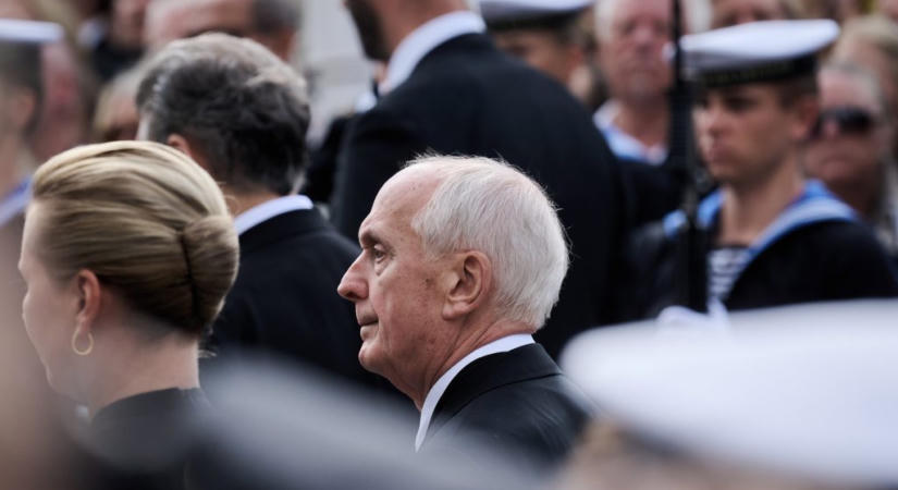 Baka András részt vett V. Harald norvég király temetésén