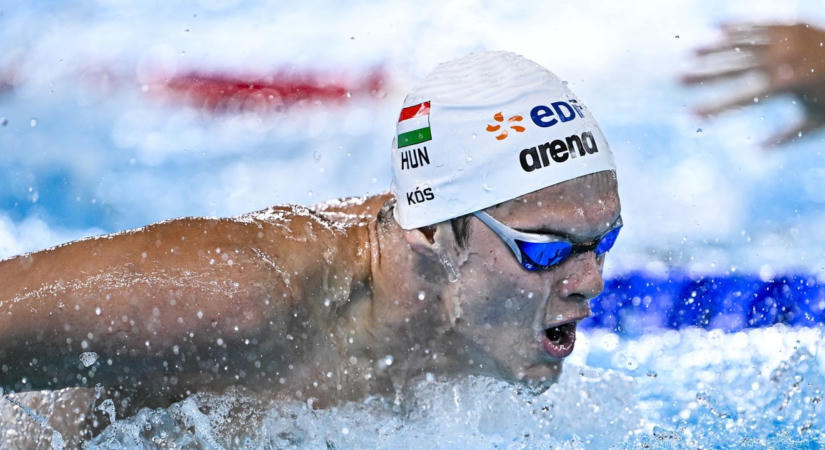 Kós Hubert és Márton Richárd is egyéni csúccsal jutott a 200 pillangó döntőjébe