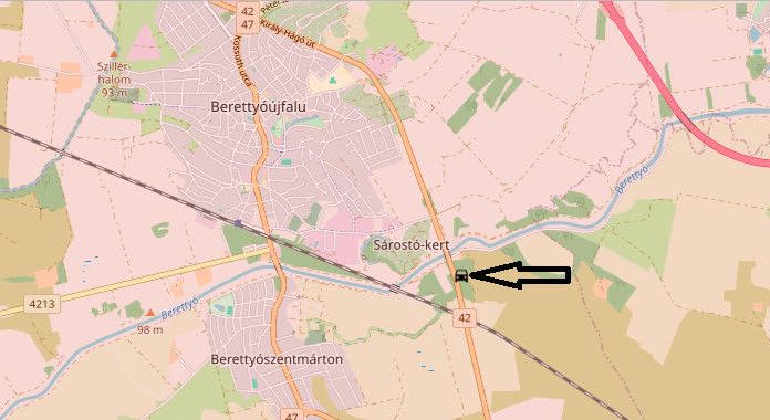 Négyes karambol történt Berettyóújfalunál