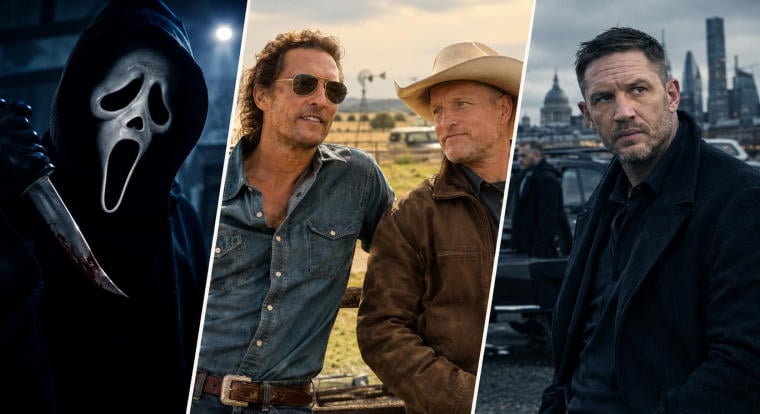 HETI STREAMAJÁNLÓ: Matthew McConaughey és Woody Harrelson testvérek lesznek, Tom Hardy rendet csinál az alvilágban, Szellempofa pedig újra gyilkol