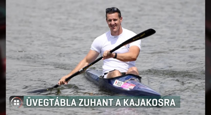 Meghalt a világbajnok kajakos – Boros Gergely halálát egy rázuhanó üvegtábla okozta