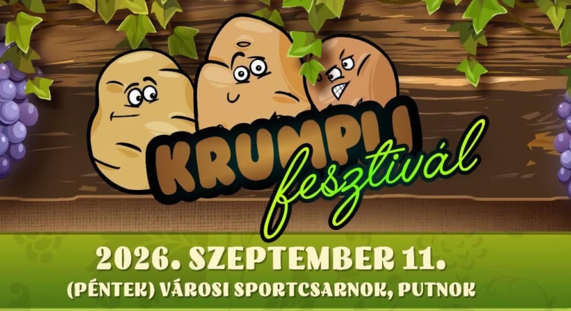 Krumplifesztivál 2026 Putnok