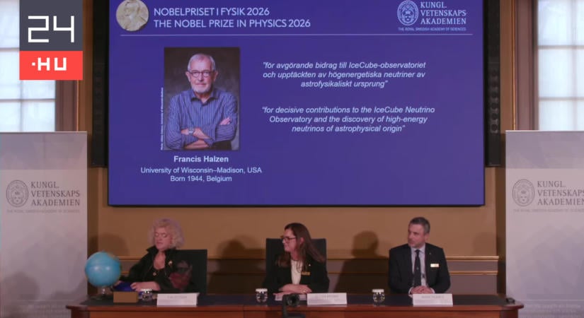 Bejelentették a fizikai Nobel-díj idei nyertesét