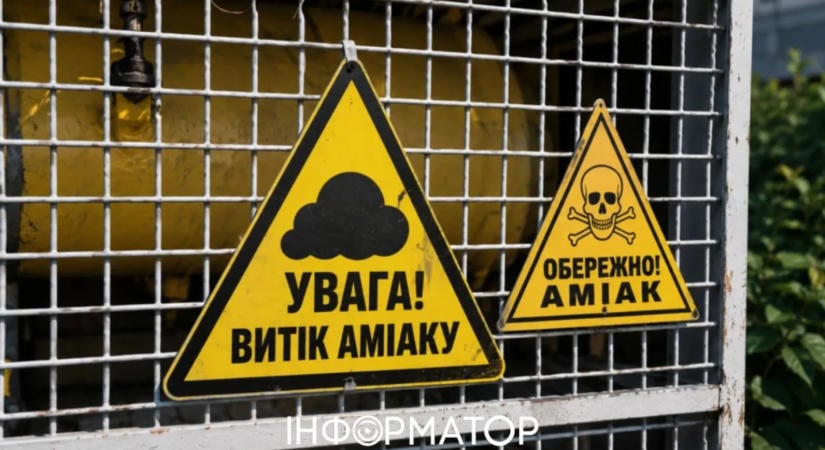 Ammóniaszivárgás veszélyére figyelmeztettek egy orosz támadás után Volinyban