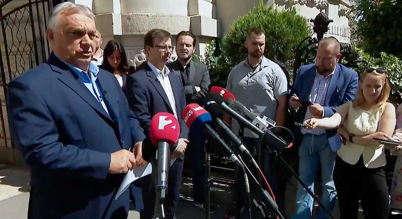 Előkerült Orbán Viktor, gyorsan tartott egy sajtótájékoztatót, ahol önkényuralmi rendszert kiáltott és elmondta: szerinte nincs rendben, hogy az ügyészség lefoglalta a Fidesz számítógépes rendszerét