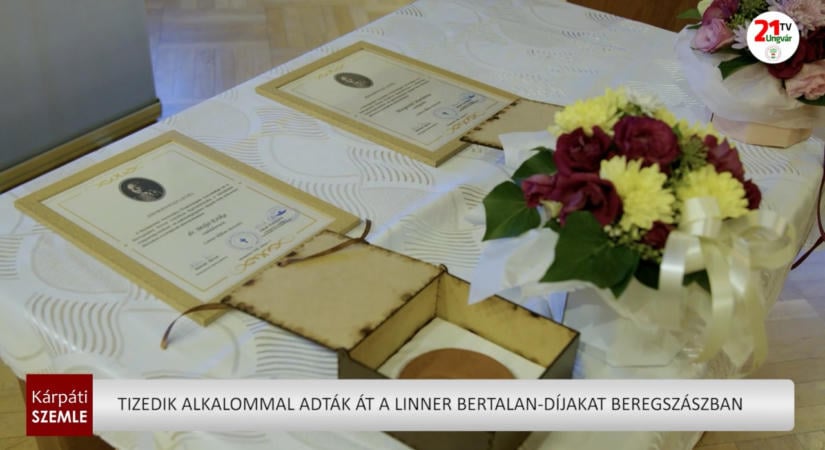Tizedik alkalommal adták át a Linner Bertalan-díjakat Beregszászban (videó)