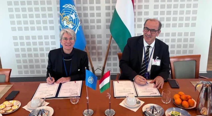 Együttműködési megállapodást kötött Hegedűs Zsolt a WHO Európai Regionális Irodájával