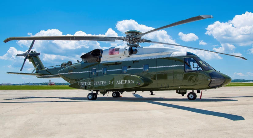 Sérült az elkülönítési minimum az amerikai elnöki helikopter és egy utasszállító között