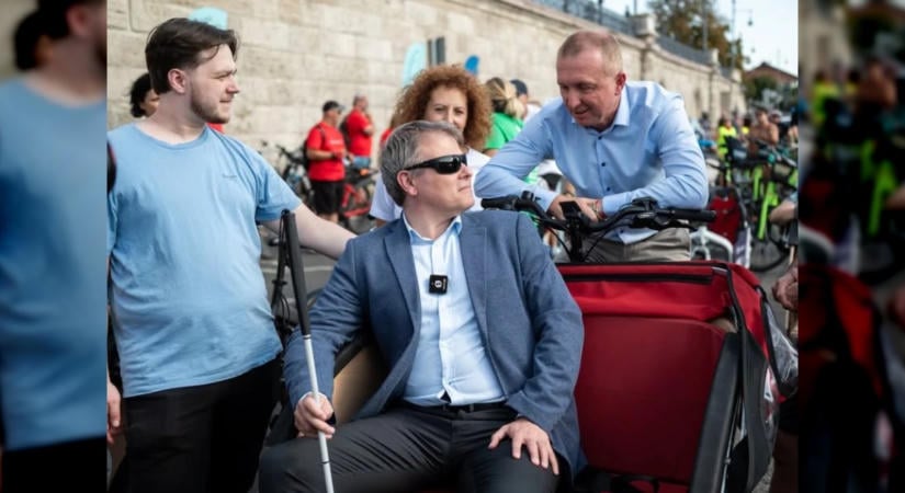 Kátai-Németh Vilmos miniszter is részt vett a budapesti közösségi kerékpározáson