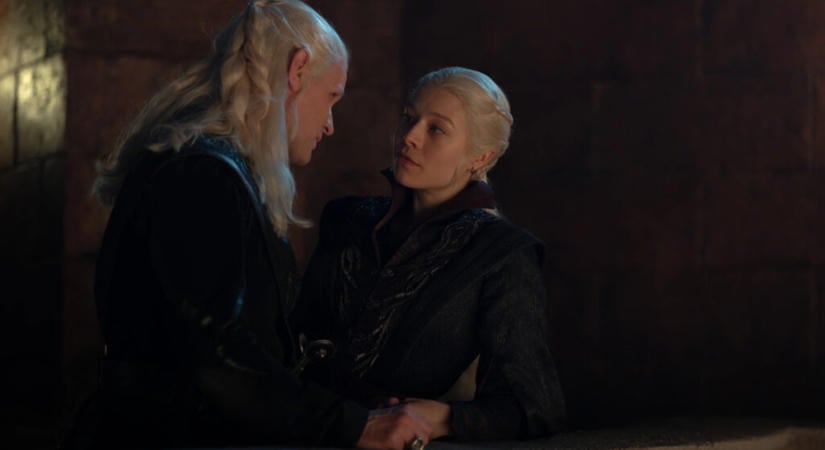 A BE NEM VÁLTOTT ÍGÉRET KÍNJA Sárkányok háza, 3. évad / HBO Max