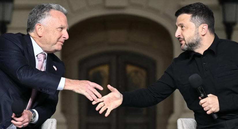 Witkoff bízik a „jó megoldásban” a kijevi találkozó után