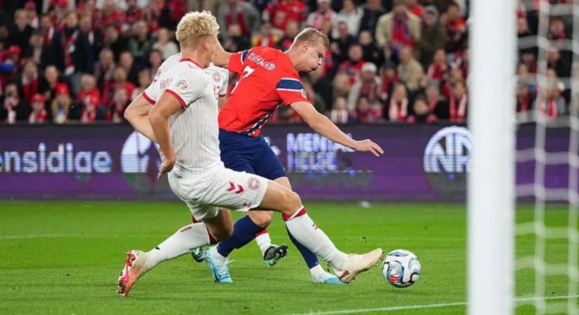 Fordulatos meccsen húzta be a skandináv rangadót a duplázó Haaland vezette Norvégia; Görög dráma Belgrádban