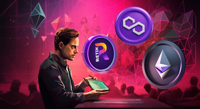 Az Ethereum (ETH) és a Retik Finance (RETIK) hosszabb távon a Polygon (MATIC) fölé kerekedhet