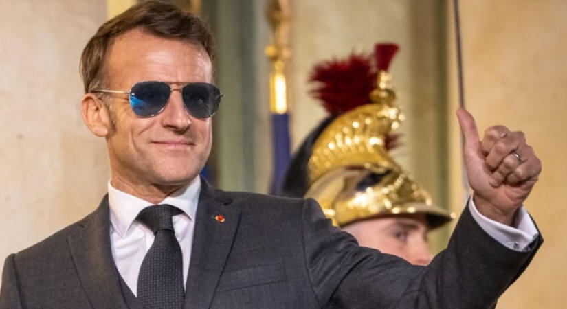 Macron ígéri: mindent megadnak Ukrajnának a háború folytatásához