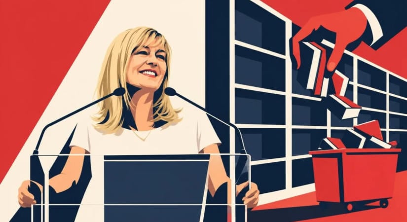 Schmidt Mária korábbi alapítványának könyveit bevonták
