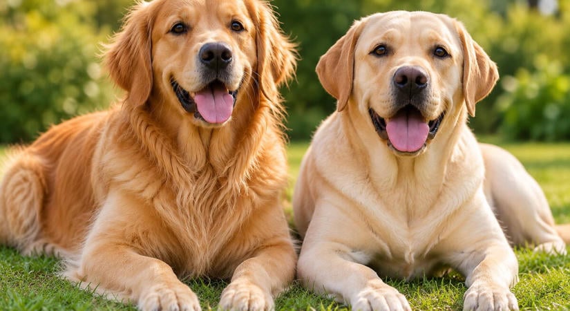 Golden retriever vagy labrador a jobb választás? Ebben különbözik a két legnépszerűbb családi kutya