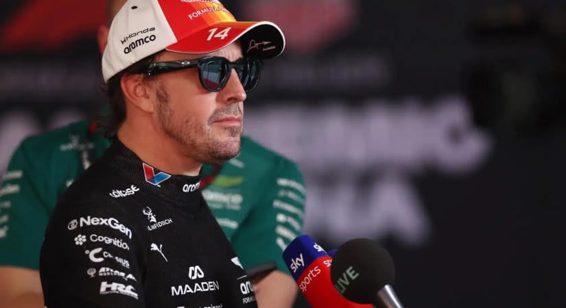 Alonso kritizálja a Forma-1-et: „Ez így nem mehet tovább”